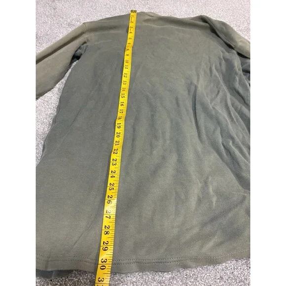 RASCO FR Flame Resistant Gray Henley Long Sleeve Work Shirt Men's L - Picture 7 of 8